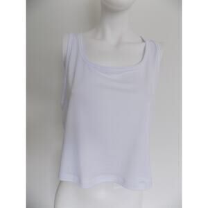 Reflex 90 Degree white tank top racer back size XL NWT